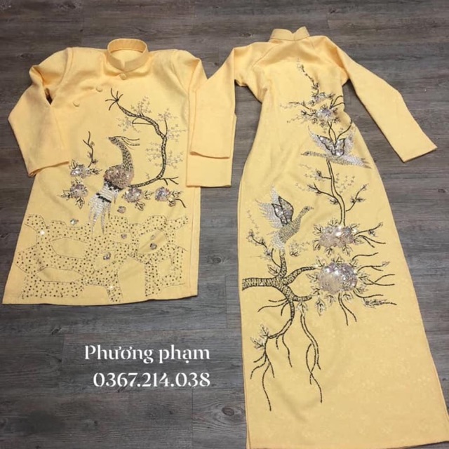 Áo dài cặp nam nữ