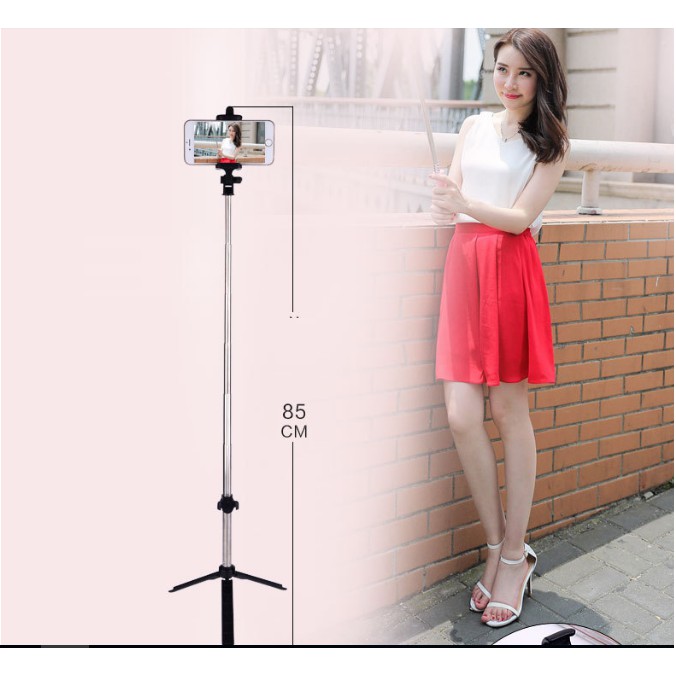 Gậy tự sướng Bluetooth 3 trong 1 kèm chân đế - hàng nhập khẩu | BigBuy360 - bigbuy360.vn