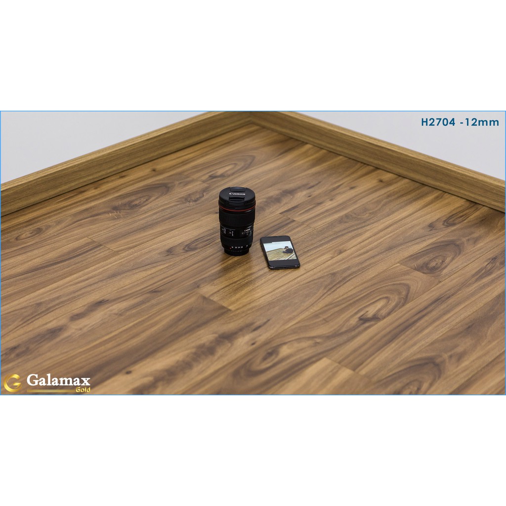 1m2 Sàn gỗ Công Nghiệp GALAMAX GOLD - 12ly bản lớn 12mm