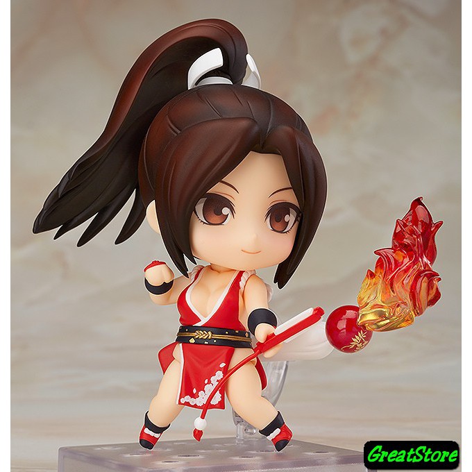 ( HÀNG CÓ SẴN ) MÔ HÌNH NHÂN VẬT MAI SHIRANUI KING OF FIGHTING KOF 684 Q size CỬ ĐỘNG ĐƯỢC Nendoroid