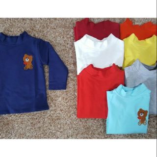 Áo nỉ da cá cổ 3 phân bé trai vnxk