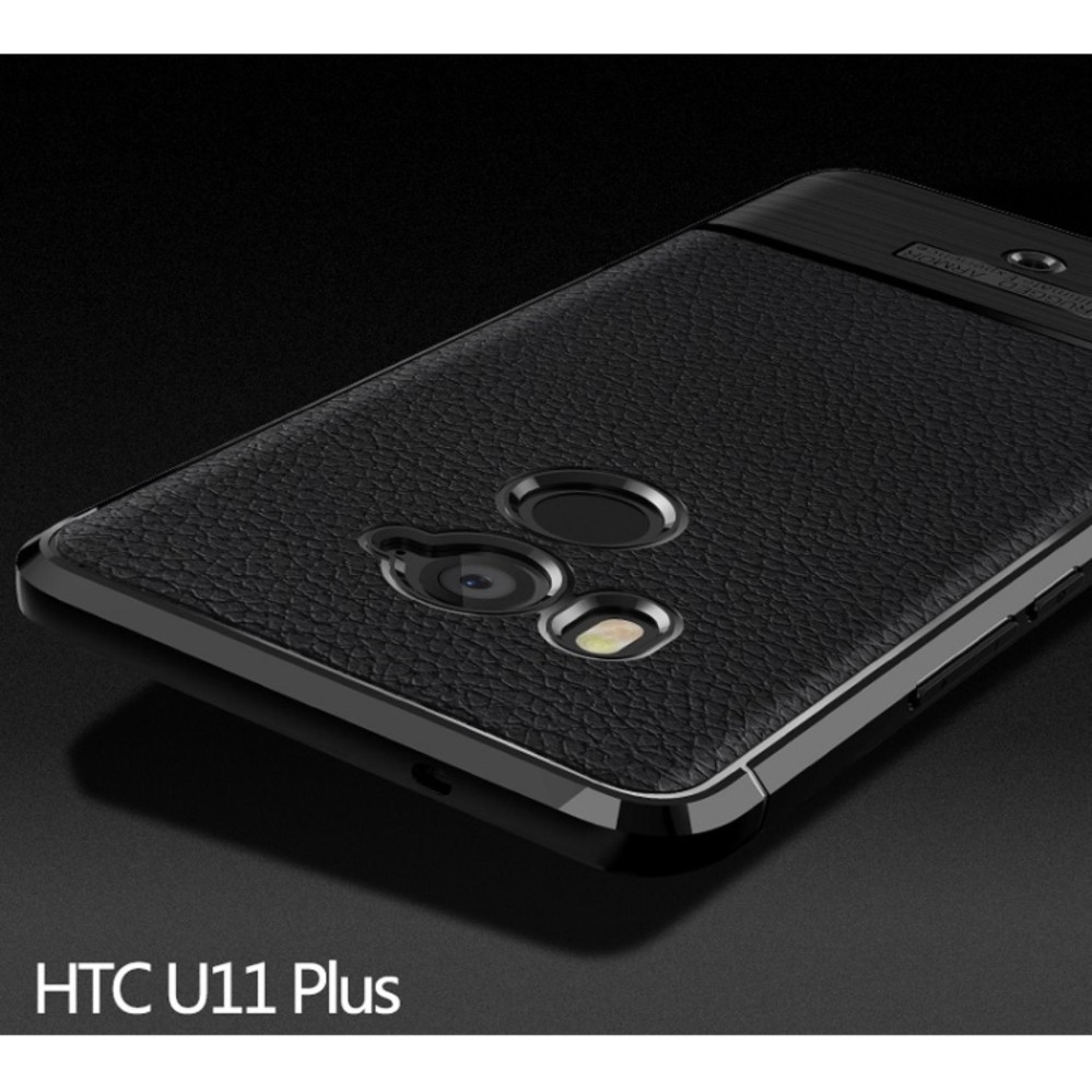 Ốp Lưng Armor Htc U11 Plus Chống Sốc Dẻo Màu Xám