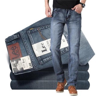 ✹▬Quần jean nam cổ điển co giãn mỏng mùa hè mỏng thẳng 201