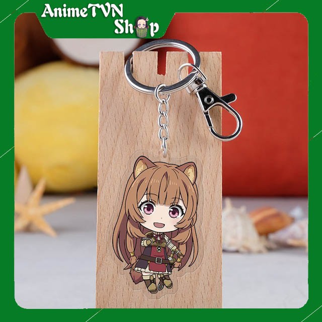 Móc khoá Mica dây xịn anime Tate no Yuusha no Nariagari - Nhựa Cứng Acrylic In 2 mặt sắc nét ( ảnh thật )