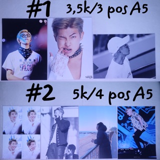 (Có sẵn) Sale poster A5 RM BTS