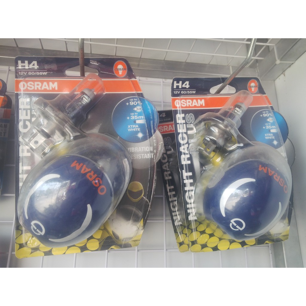 Bóng đền siêu sáng Osram Night Racer Plus - Tăng sáng 90%
