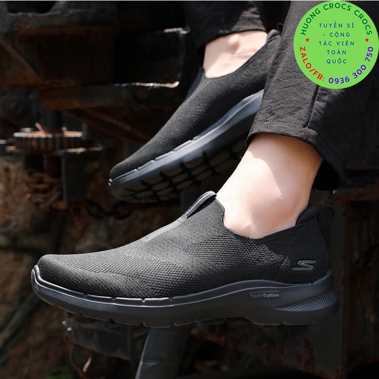 GIÀY THỂ THAO SKECHERS GOWALK 6 MÀU ĐEN FULL