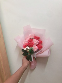 Bó hoa hồng sáp 11 bông