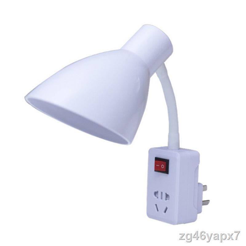 Đèn ngủ LED tiết kiệm điện phòng ổ cắm đầu giường cho con bú Tường học sinh ký túc xá bảo vệ mắt bàn