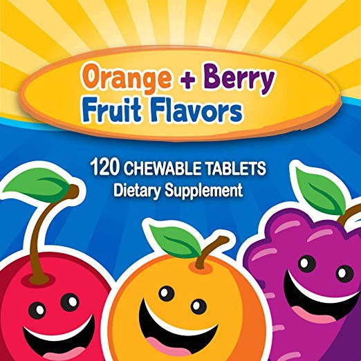 Kẹo bổ sung vitamin cho trẻ em Nature's Way Alive Children's Chewable Multivitamin 120 Viên