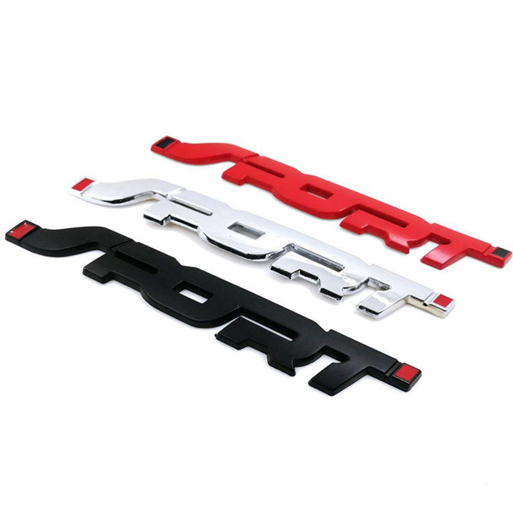 FENDER Đề Can Dán Trang Trí Thân Xe Hơi Chống Thấm Nước In Logo GLENES SPORT