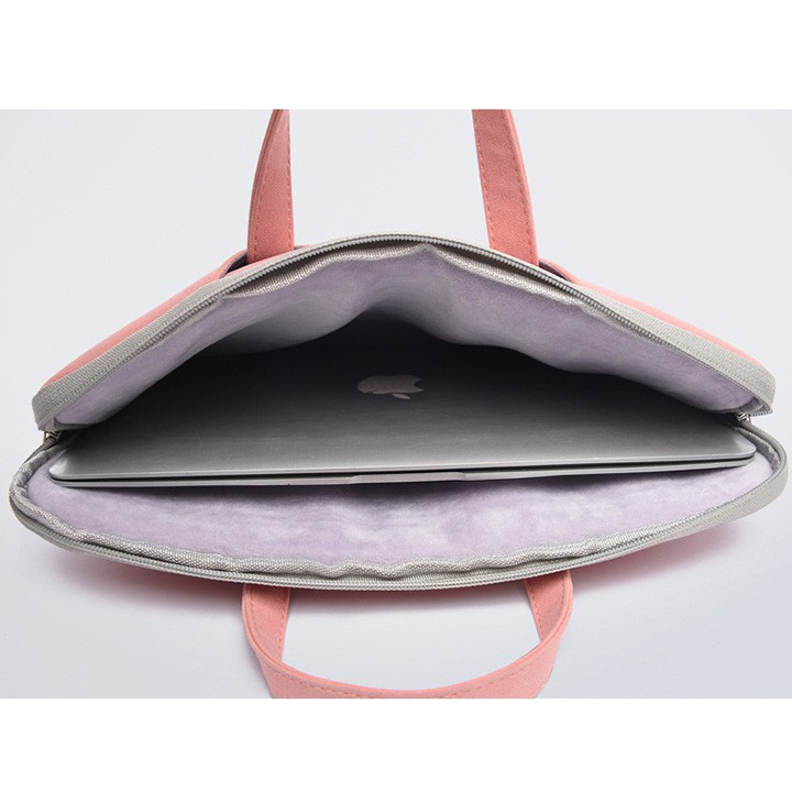 Túi chống sốc có dây đeo và túi phụ rời cho laptop, MacBook