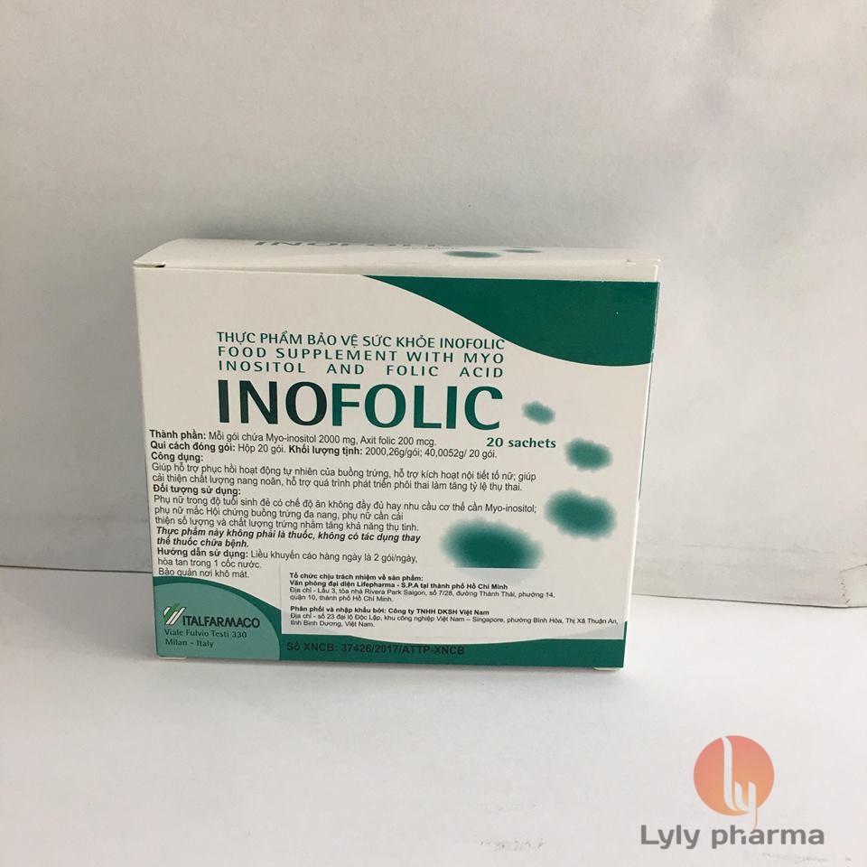 INOFOLIC - GIÚP PHỤC HỒI HOẠT ĐỘNG CỦA BUỒNG TRỨNG, TĂNG TỈ LỆ THỤ THAI