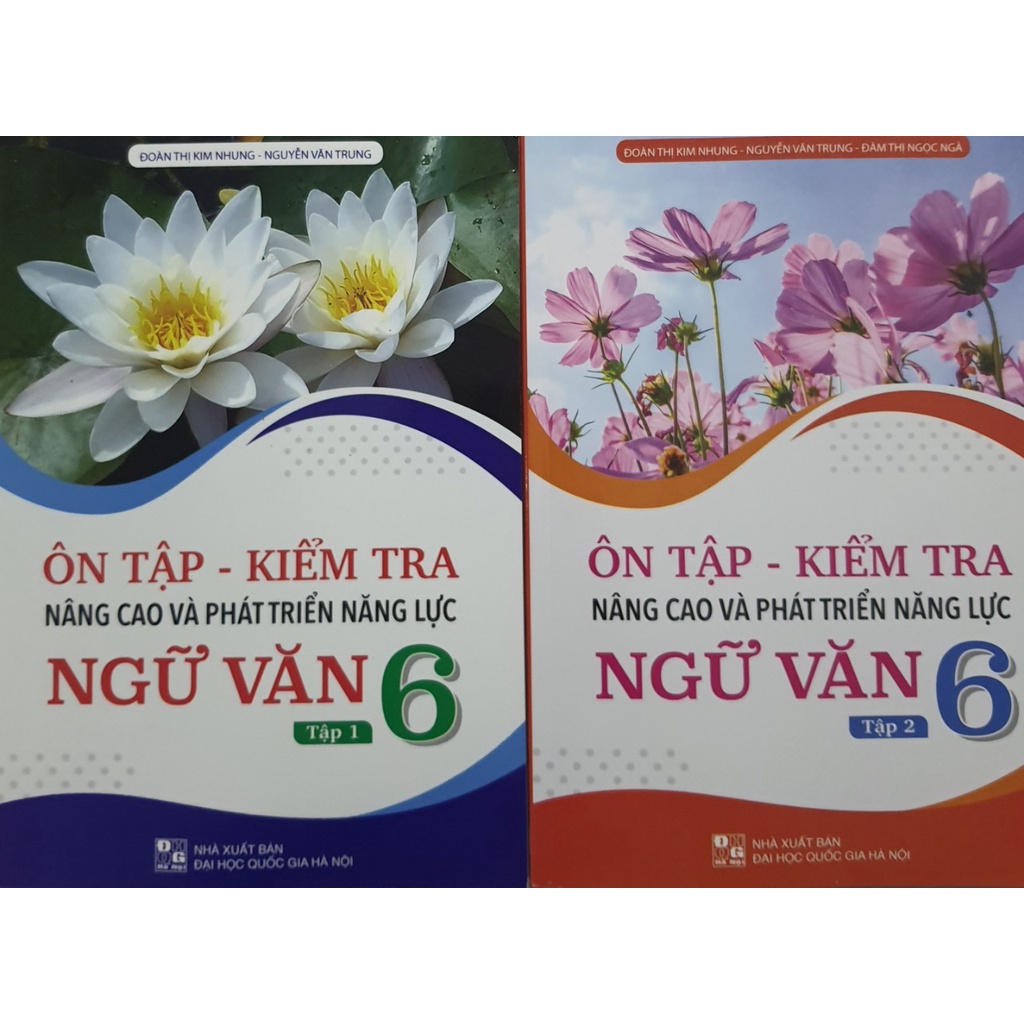 Sách - Combo Ôn tập - Kiểm tra nâng cao và phát triển năng lực Ngữ Văn 6