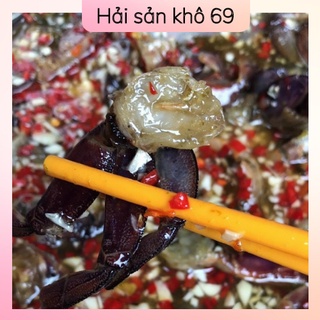 1kg ba khía Rạch Gốc trộn tỏi ớt mặn mặn ngọt ngọt Hải Sản Khô 69.