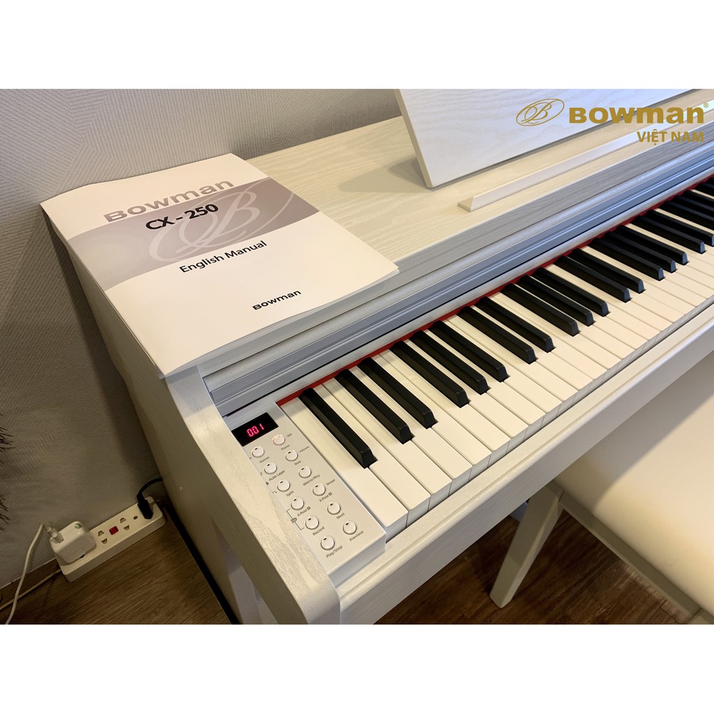 PIANO ĐIỆN MỚI BOWMAN CX250 (MODEL 2021) lắp đặt tại chung cư Việt Đức Complex