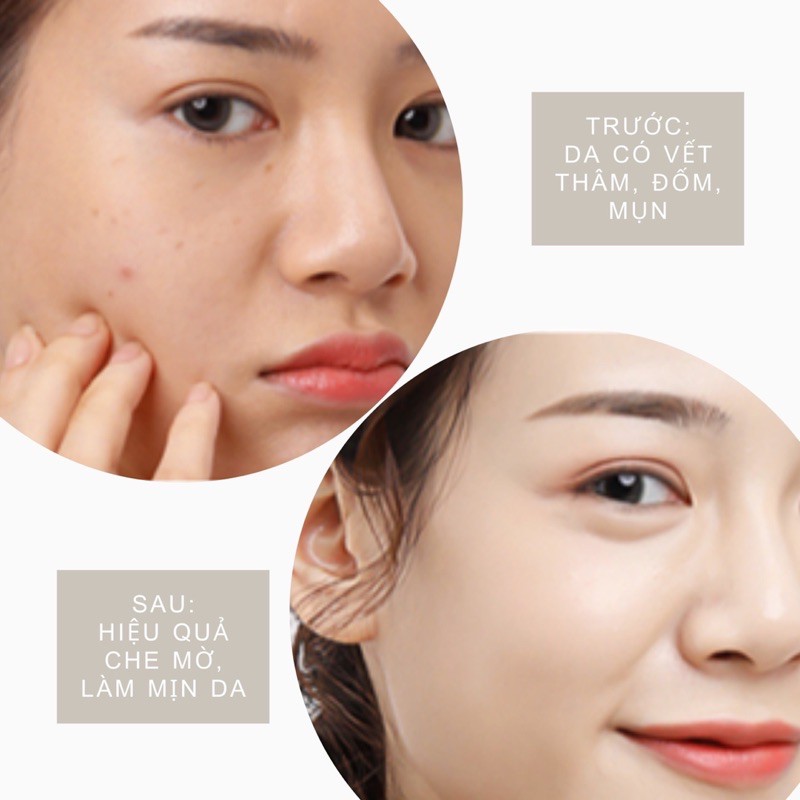 LUCENBASE cushion cao cấp dành cho da dầu mụn, che khuyết điểm, sáng đẹp tự nhiên. | BigBuy360 - bigbuy360.vn