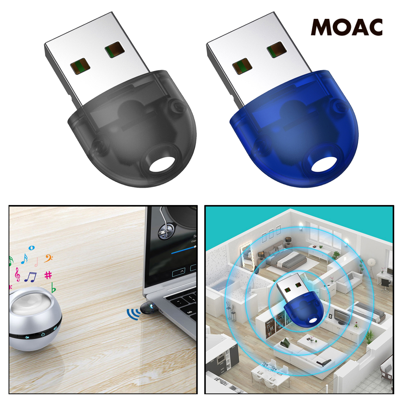 Thiết Bị Nhận Tín Hiệu Âm Thanh Bluetooth Cho Laptop Pc | BigBuy360 - bigbuy360.vn