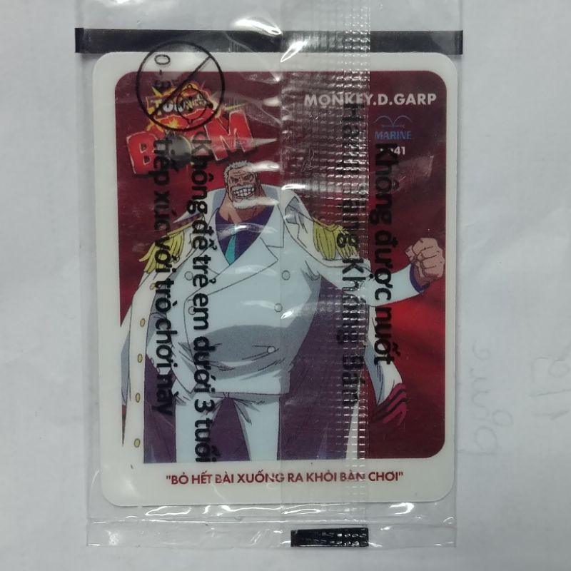 Thẻ Toonies One Piece Boom - Thẻ đặc biệt