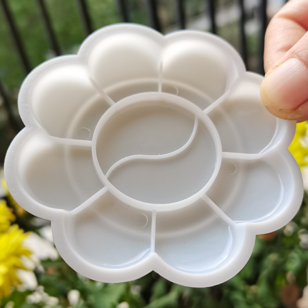 Bảng Màu Vẽ Tranh 8cm / 3.14 Inch Chất Lượng Cao