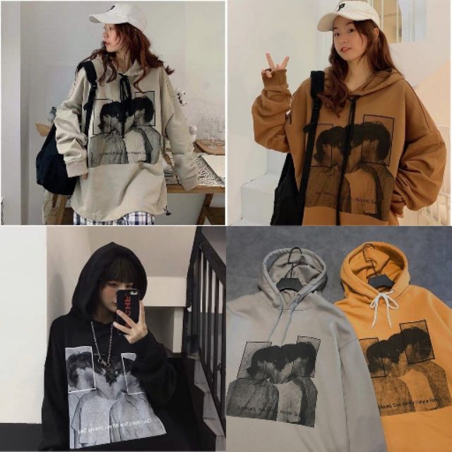 Áo Hoodie Gary Unisex Nỉ Bông