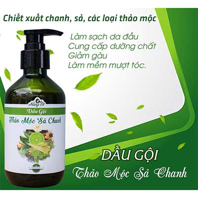 Dầu Gội Thảo Mộc Sả Chanh Nàng Ơi 300ml