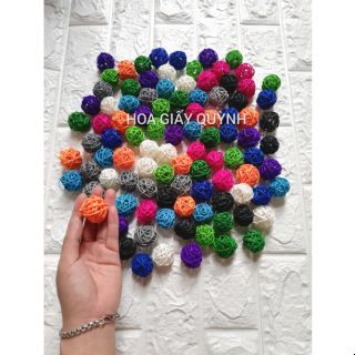 10 Quả cầu mây nhiều màu