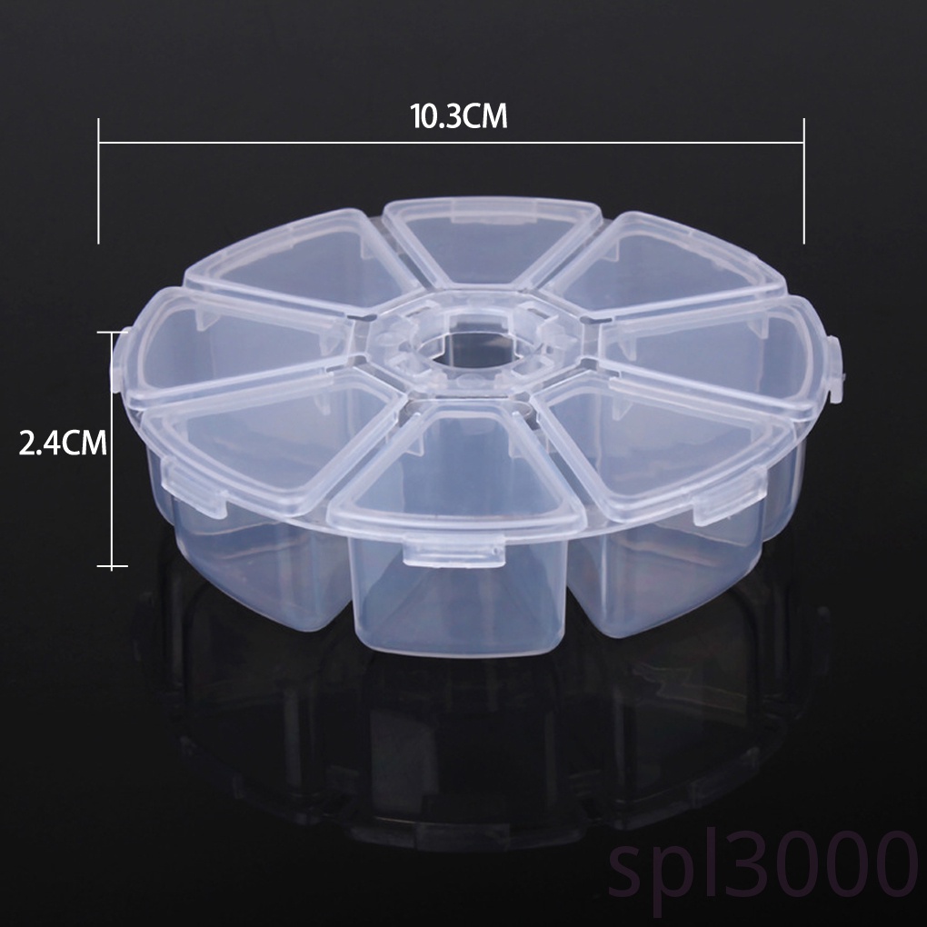 Hộp Nhựa Đựng Trang Sức 8 Ngăn