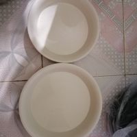 Combo chậu nhựa, đĩa và đá