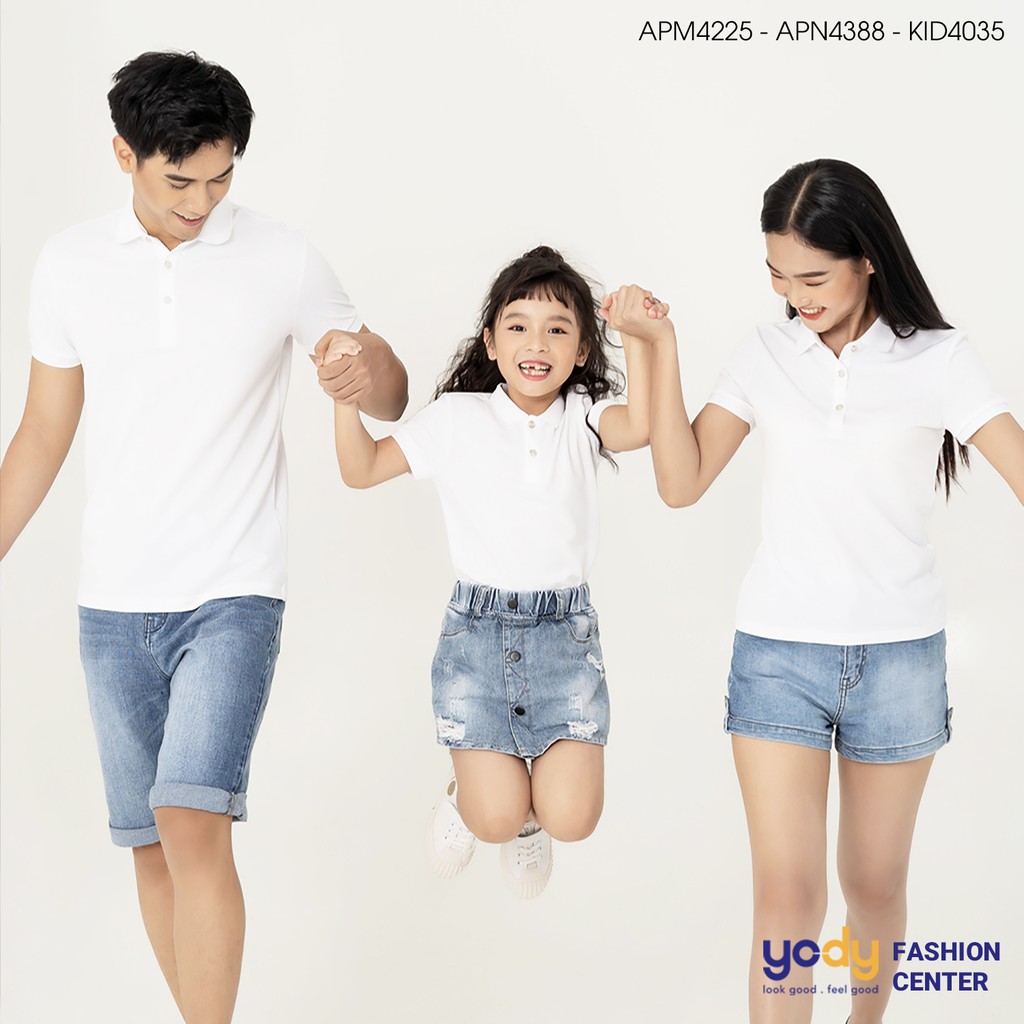 Áo thun polo nữ YODY cổ bẻ sợi cafe trơn nhiều màu APN4388 | BigBuy360 - bigbuy360.vn