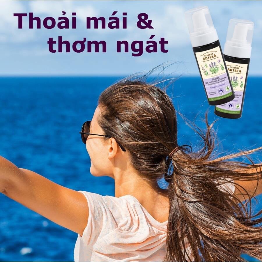 Dung Dịch Vệ Sinh Phụ Nữ Nga (tạo bọt) Apteka Green Pharmacy