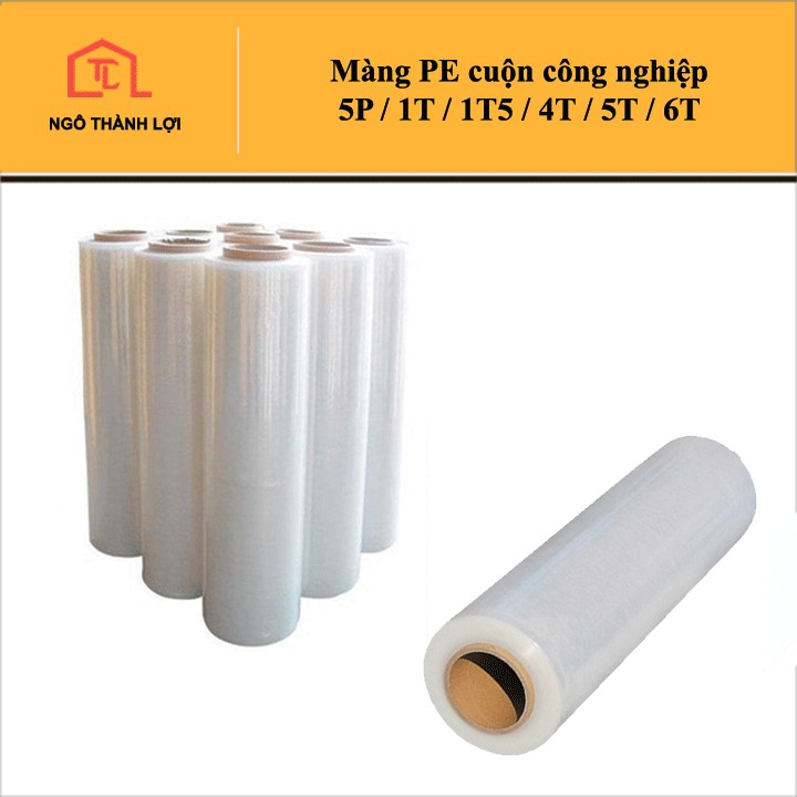 Màng bọc PE cuộn 5T / 6T - Màng bọc công nghiệp