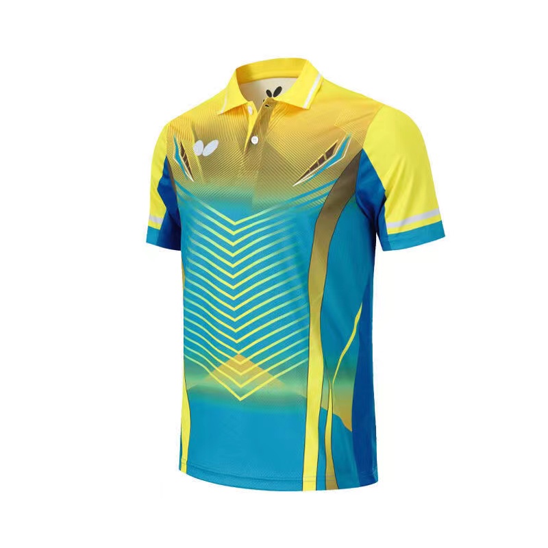 Áo Thun Bóng Bàn Khô Thoáng Nhanh Thời Trang Mùa Hè Mới Cho Nam Và Nữ 6079