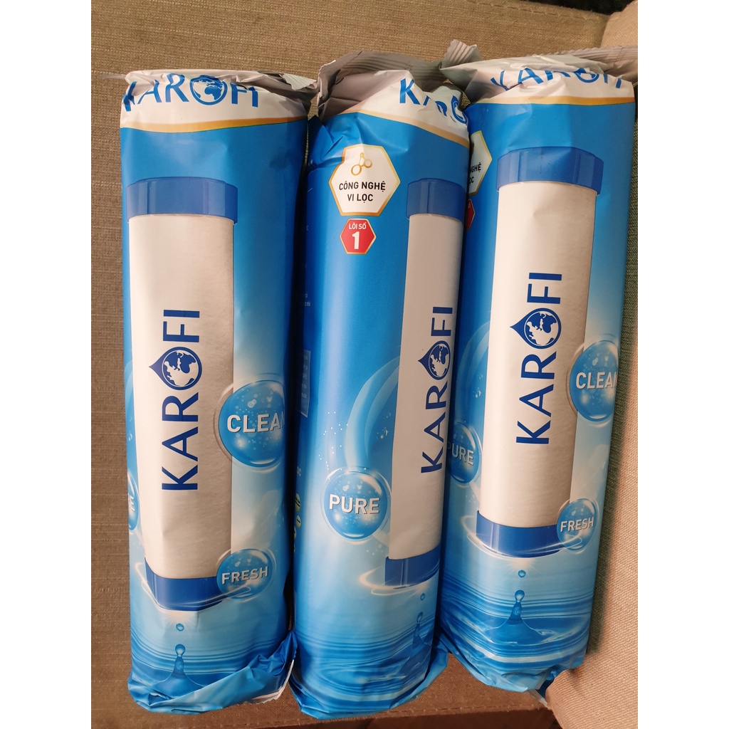 COMBO 3 LÕI LỌC KAROFI SỐ 1