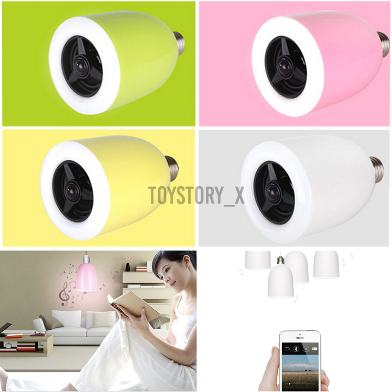 Bóng Đèn Led E27 Rgb Kết Nối Bluetooth 4.0 Cho Ios Android