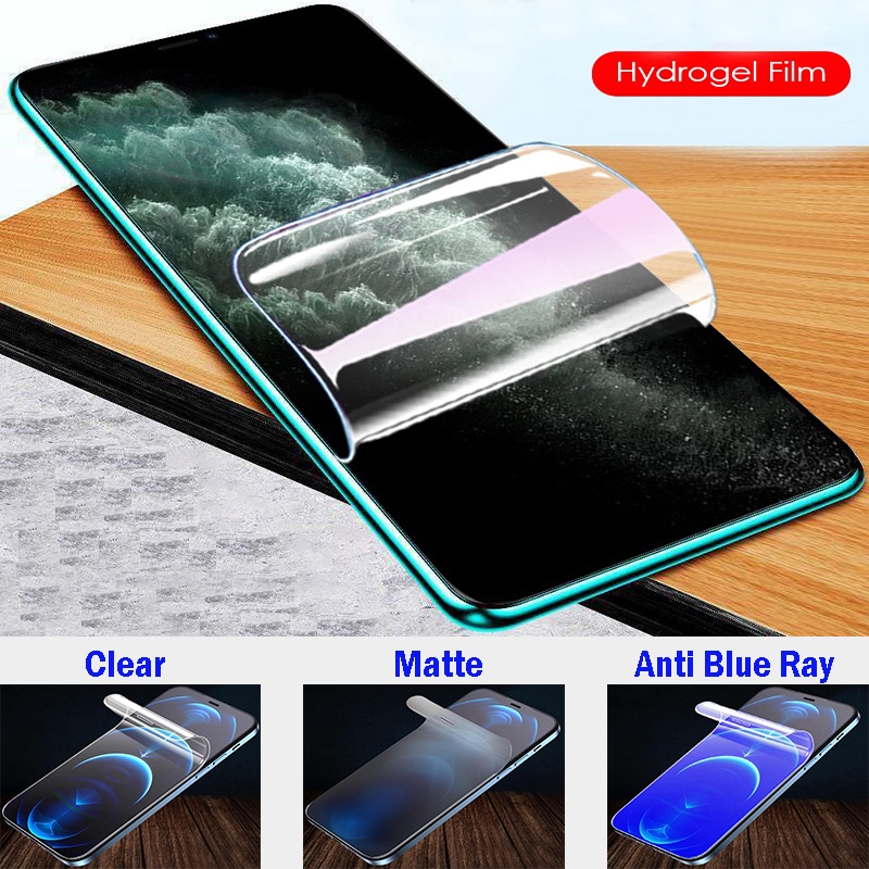 Miếng Dán Màn Hình Bằng Hydrogel Trong Suốt Cho Sony Xperia XZ4 XZ3 XZS XZ XZ2 Premium XZ1 Compact XA1 XA2 Ultra / Plus