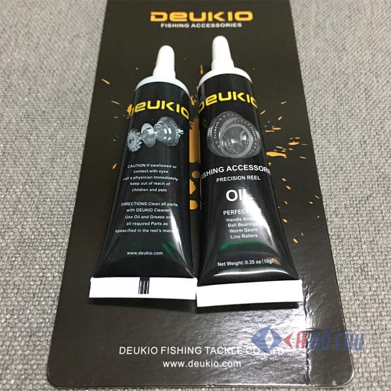 Dầu mỡ bảo dưỡng máy câu Deukio