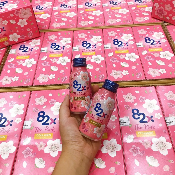 Nước Uống The Pink Collagen 82X Hộp 10 Chai Nhật Bản đẹp da | BigBuy360 - bigbuy360.vn