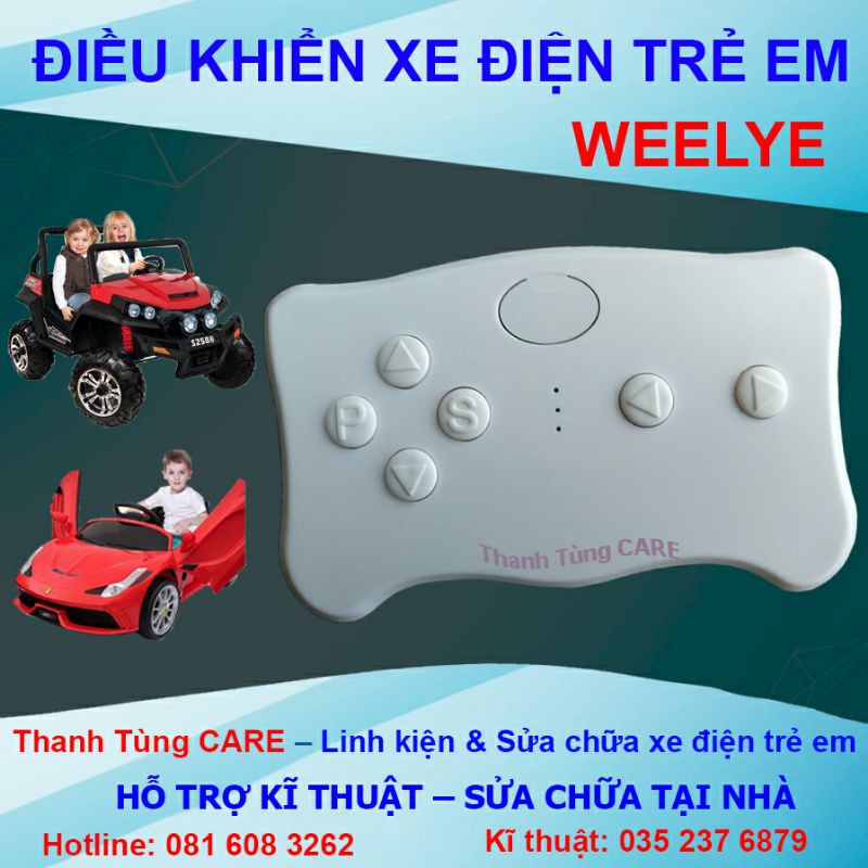 [Remote] Điều khiển từ xa xe điện trẻ em cho Nel803, 903, S2388, S2588, 9088 - Remote  xe điện trẻ em RC