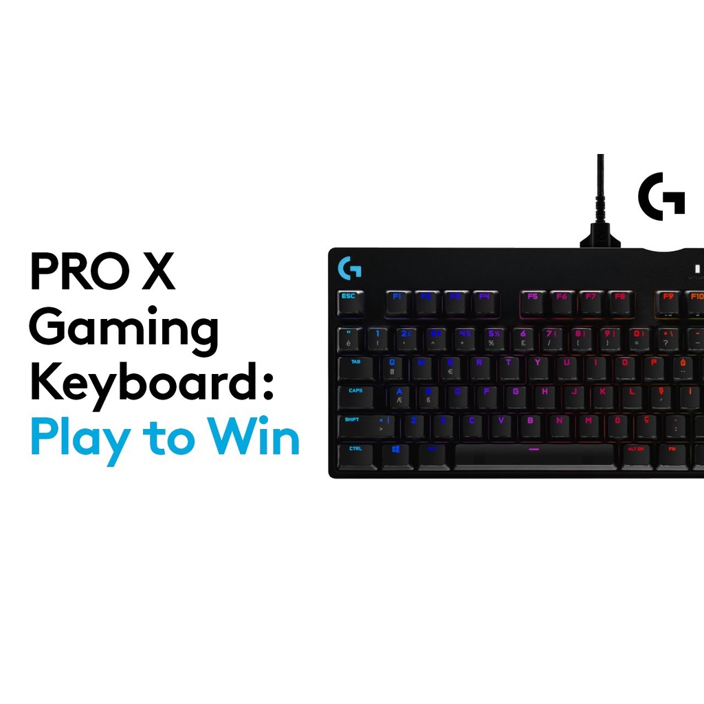 Bàn phím cơ Logitech G pro X Chính hãng bảo hành 24 tháng