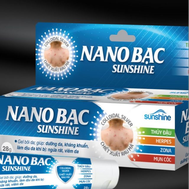 Gel Nano bạc sunshine