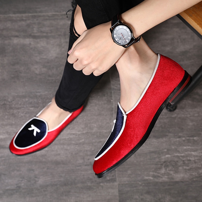 Giày Da Phối Tua Rua Thời Trang Cho Nam Size 37-48