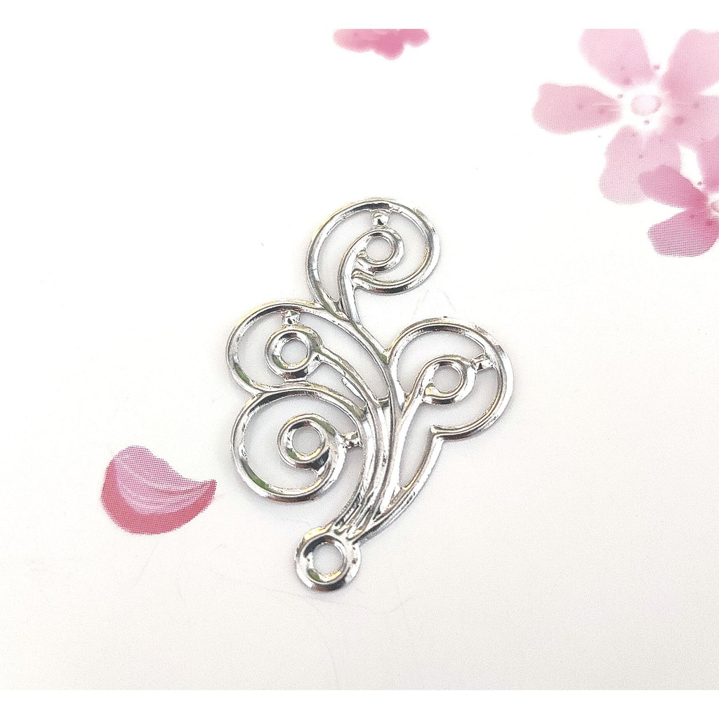 [Nguyên liệu làm trâm] 5 phiến họa tiết 30*22mm