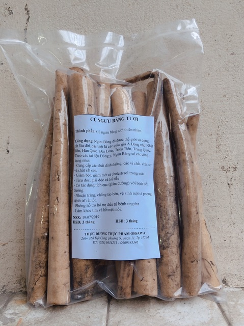 Củ Ngưu Bàng Tươi 1 Kg