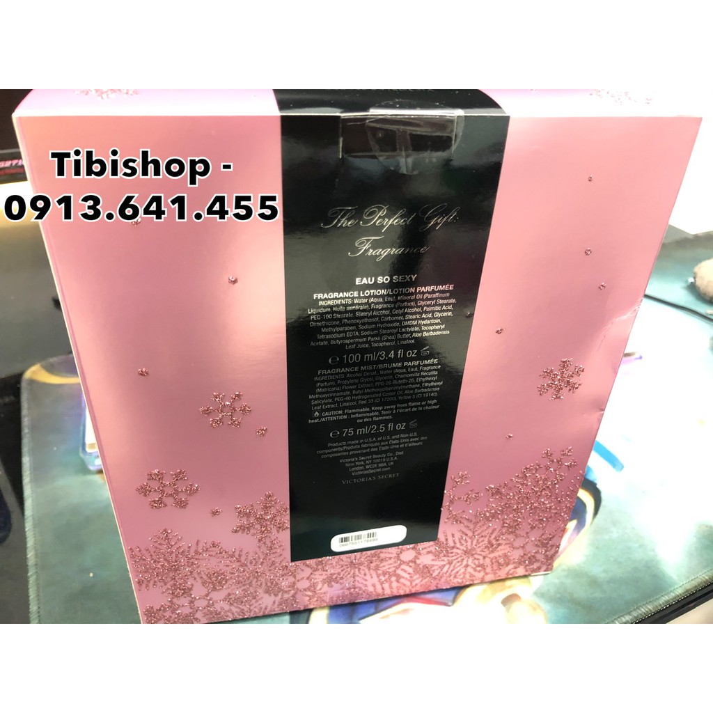 Bộ quà tặng Gift Set nước hoa + dưỡng thể Victoria Secret - EAU SO SEXY | BigBuy360 - bigbuy360.vn
