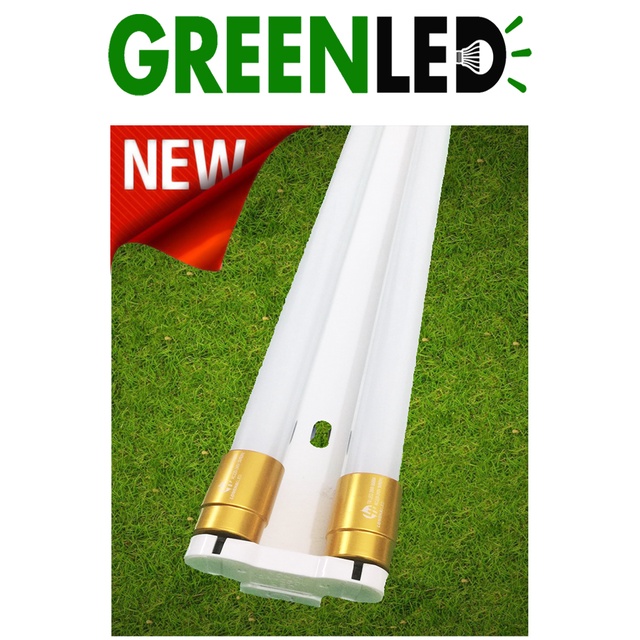 BỘ ĐÈN TUÝP LED T8 VÀ MÁNG ĐÔI 1M2 CÔNG SUẤT 32W HÃNG GREENLED