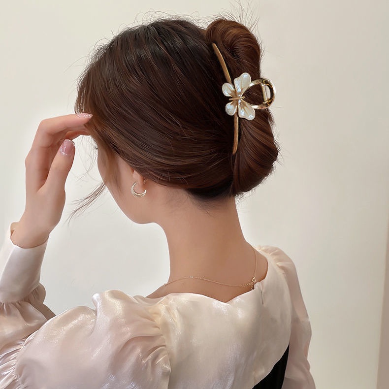 Kẹp Tóc Nơ Sau Lưng Cỡ Lớn Phong Cách Hàn Quốc Xinh Xắn Cho Nữ