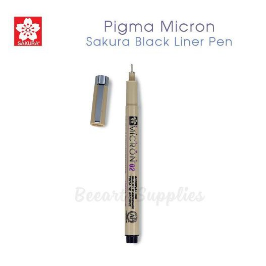 Bút vẽ kỹ thuật PIGMA MICRON/PIGMA BRUSH (Mực đen)