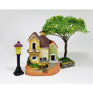 Mô hình đèn đá trang trí sân vườn, terrarium, stellariva