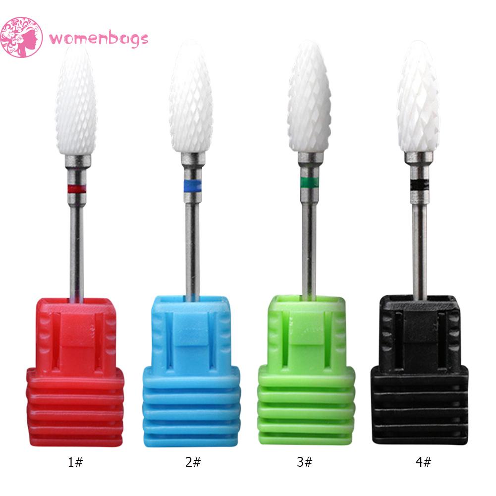 Mũi Khoan Sứ Đánh Bóng Móng Tay Chuyên Dụng<br>